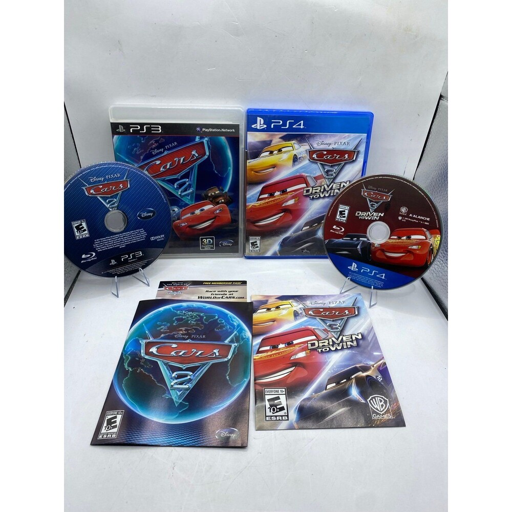 Cars 2: The Video Game PS3, 2011 Disney Pixar PlayStation 3 Cars 3 ps4 bundle